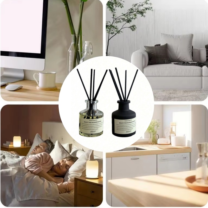 Home Fragrance Reed Diffuser - 50ml 무화염 홈 프래그런스 룸 무화염