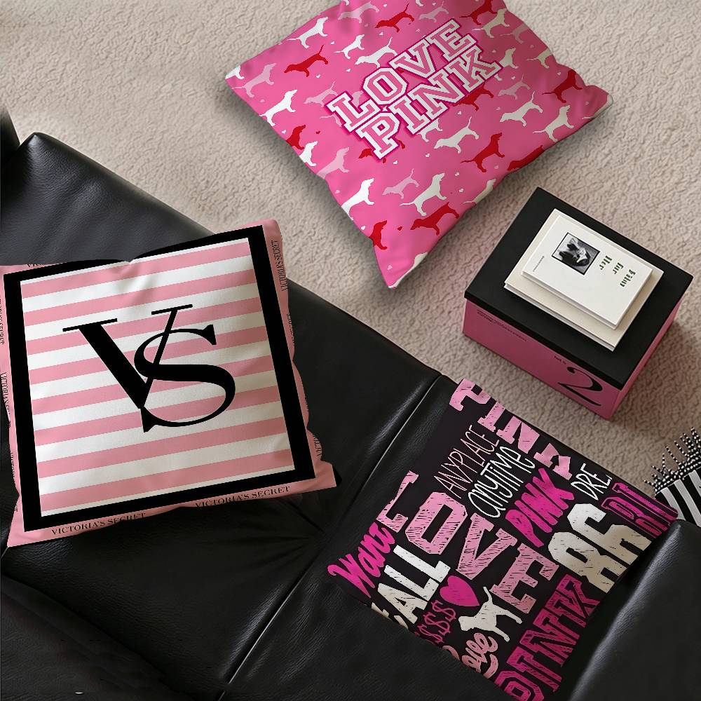 Home Fragrance Victoria Secret - 클래식 로고 V-VictoriaS S-Secret 베개 쿠션