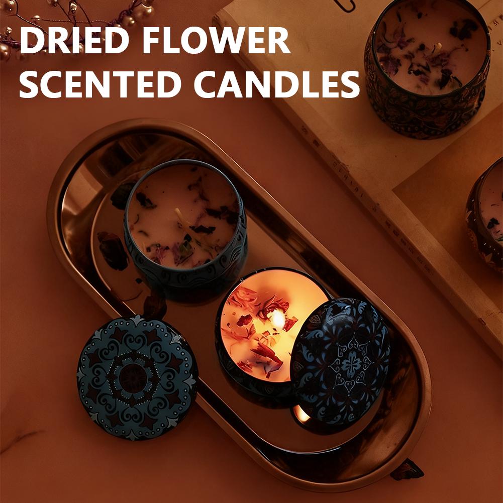 아로마테라피 캔들 꽃향기 향초 용기 결혼식 크리스마스  - Home Fragrance Scented Candle 리뷰 및 가격