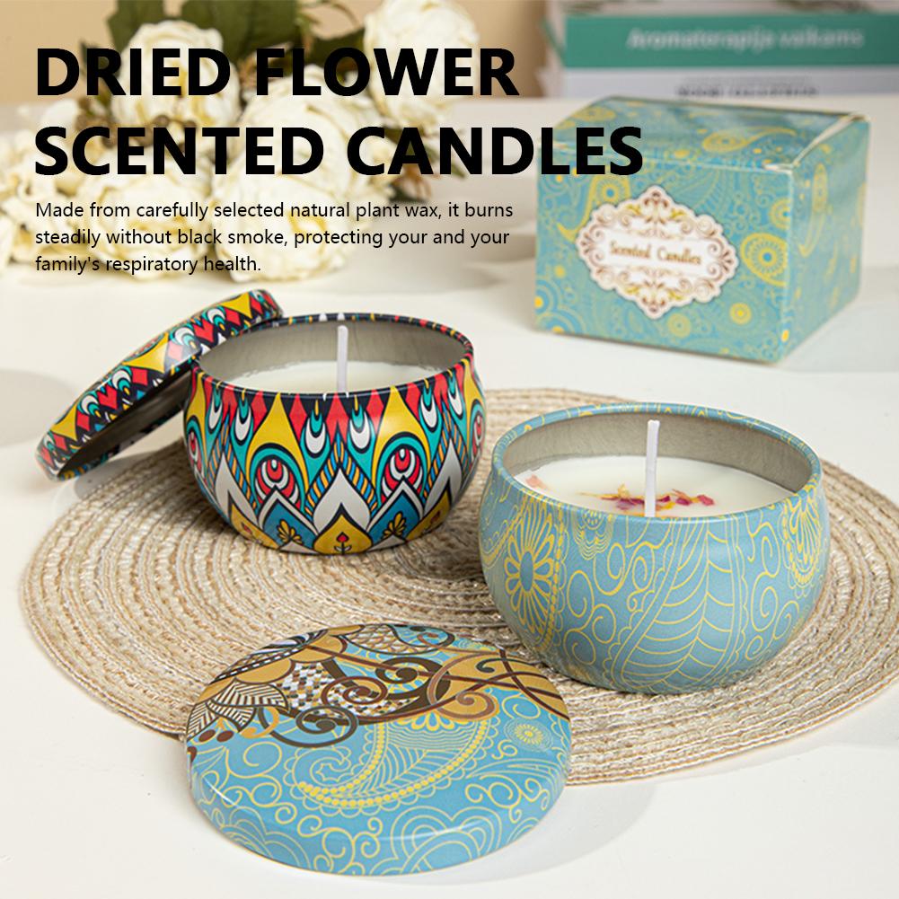아로마테라피 캔들 꽃향기 향초 용기 결혼식 크리스마스  - Home Fragrance Scented Candle 리뷰 및 가격