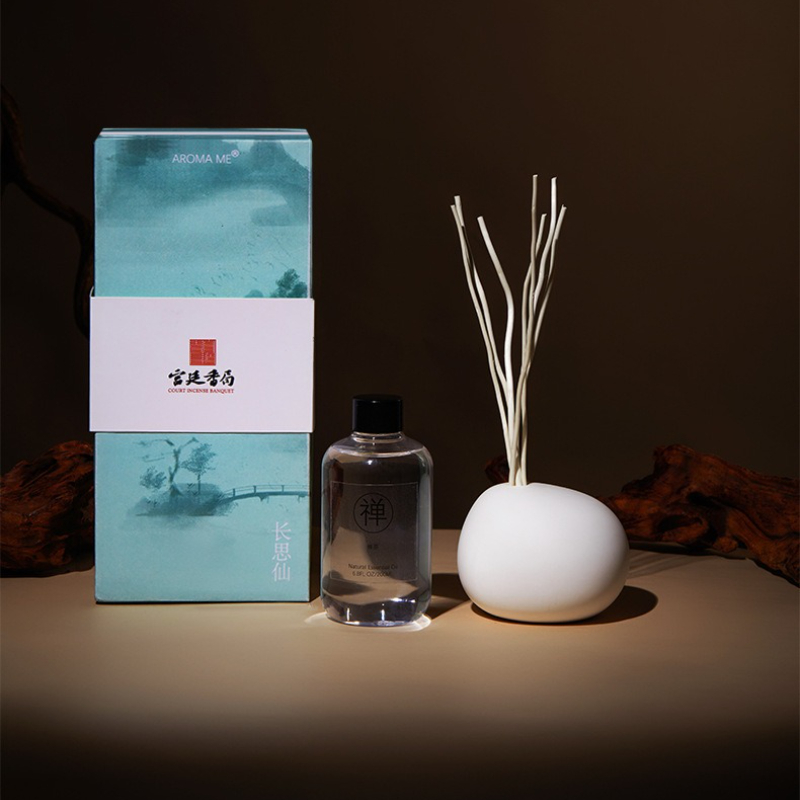 젠 차 향이 나는 리드 디퓨저와 흰색 천연 스틱, 사무 - Home Fragrance White Zen 리뷰 및 가격