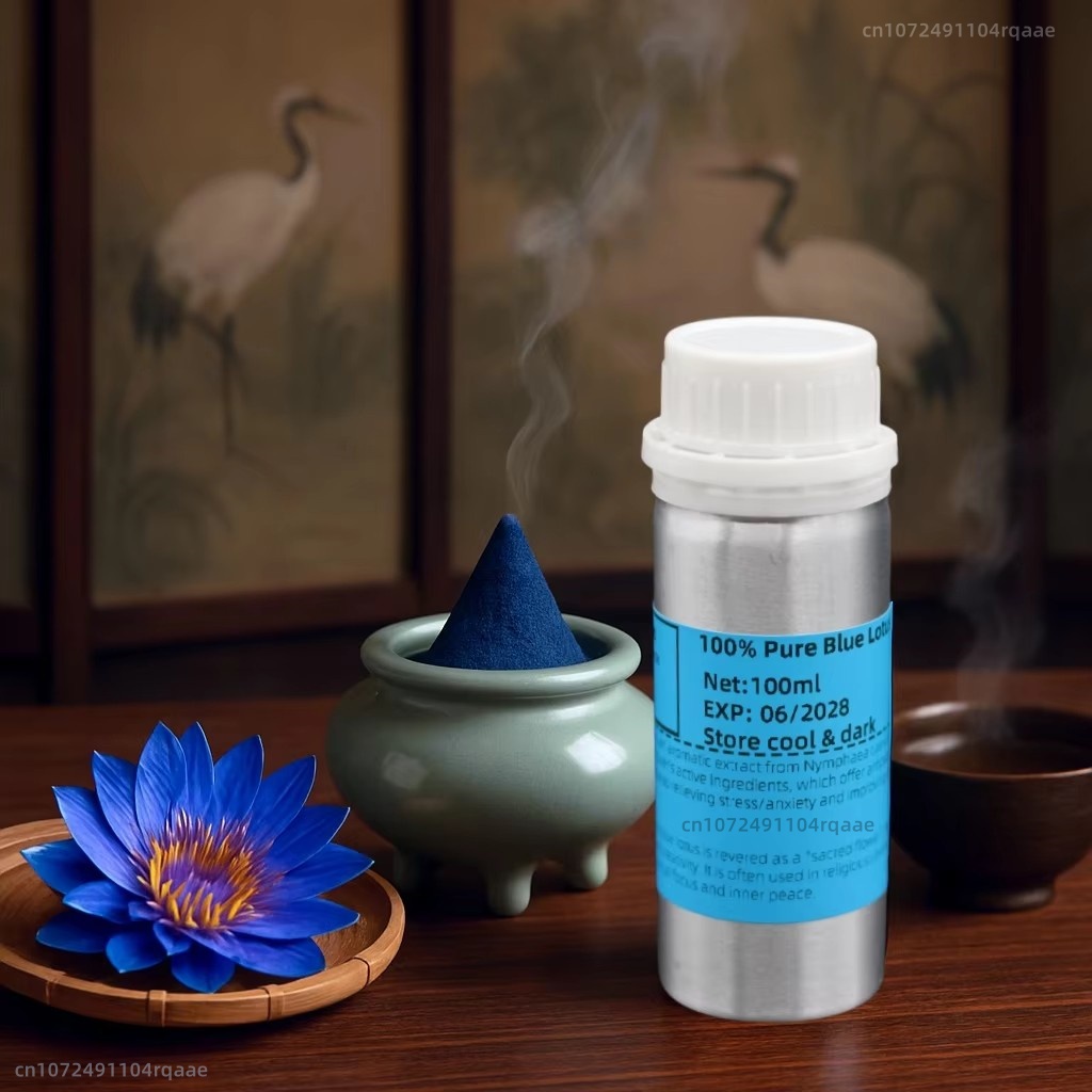 천연 순수 블루 로터스 오일, 리드 디퓨저용, 홈 프래 - Home Fragrance Reed Diffuser 리뷰 및 가격