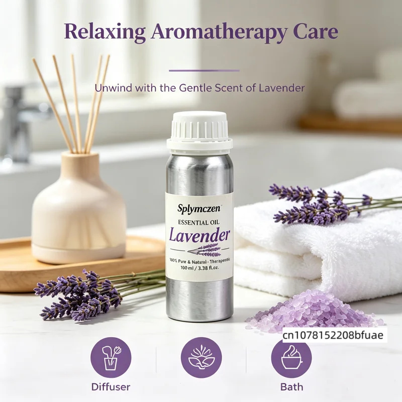 100ml 순수 천연 라벤더 아로마 오일, 리드 디퓨저 - Home Fragrance Reed Diffuser 리뷰 및 가격