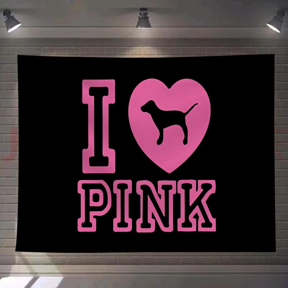 McBling Y2K I Love 핑크 벽걸이 태피스트 - Home Fragrance Victoria Secret 리뷰 및 가격
